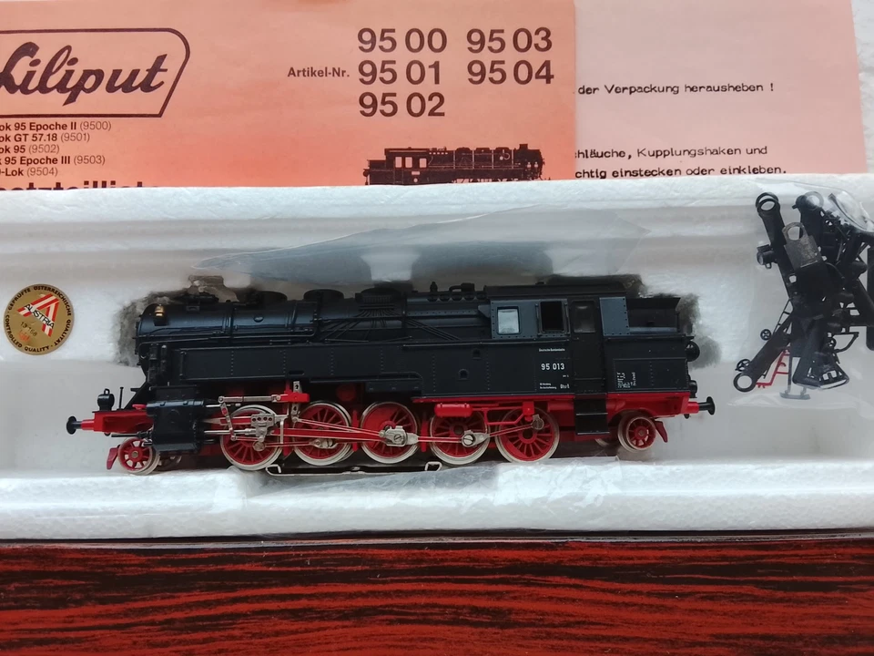 LILIPUT 9503 H0 AC DB BR 95 013 Fahrt nicht OVP Bastler lok - Bild 3 von 4