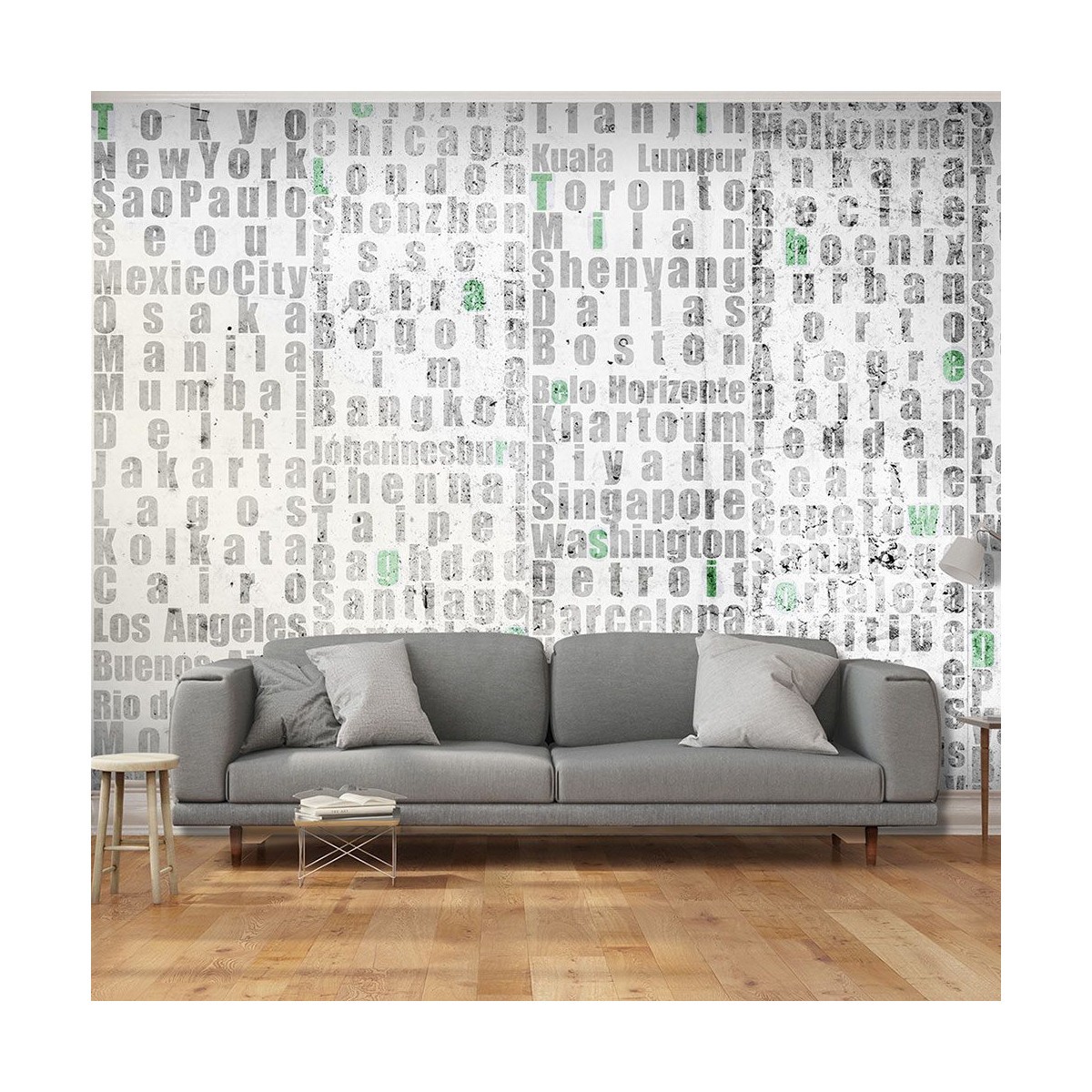 Papier peint Ciudades Del Mundo tapisserie intissée luxe 50x1000cm