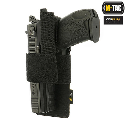 Light Universal Internal Holster With Latch Military Cordura M-Tac Black - Picture 6 of 9