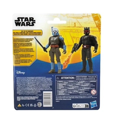 Star Wars Epic Heroes Series Moff Gideon & Bo-Katan Kryze by Hasbro/Disney- NIP - product listing photo