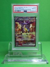 POKEMON 2024 TEMPORAL FORCES RAGING BOLT EX SIR 208 PSA 8