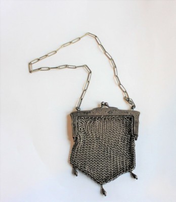 antique chain purse