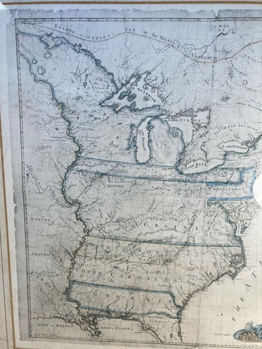 Mapa de América del Norte 1784 Abel Buell impresión antigua, no original - Imagen 8 de 12
