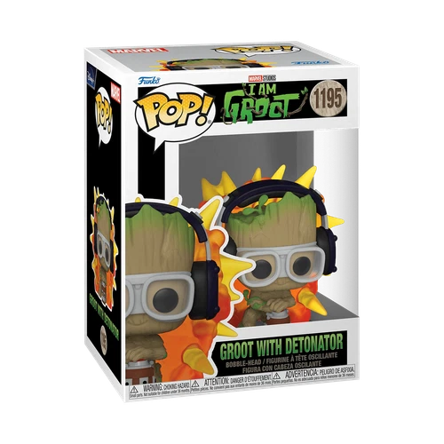 Funko Pop! Vinyl: Marvel - Groot With Detonator #1195