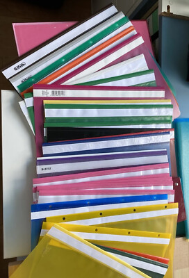 Heftsammler Mappe Pferde rosa mit vielen bunten Mappen dabei heftschoner 24 Heft