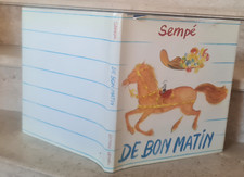 livre Sempé De bon matin  (éditions Denoël 1983)