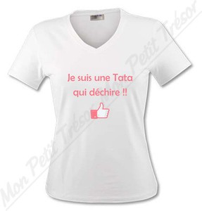 du S au XL Humour pour une super tante T-shirt Femme Meilleure Tata du Monde