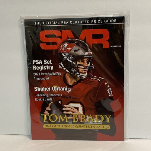 SMR Sept 2021 PSA Certified Price Guide Tom Brady Tampa Bay Buccaneers Football - Picture 2 of 5