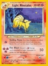 Light Ninetales 50/105 Neo Destiny Regular