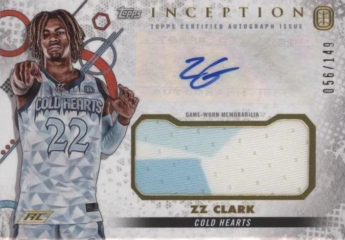 2022-23 Topps Inception OTE Overtime Elite - ZZ Clark #IARC-ZC1