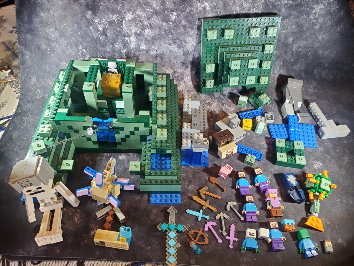 Minecraft Ocean Monument Lego Minecraft Drowned Set Lego