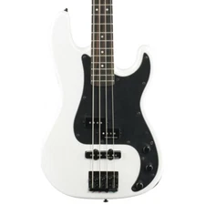 ESP LTD Surveyor '87 4-String Bass, Macassar Ebony Fingerboard, Pearl White