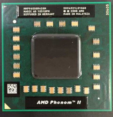 AMD Phenom II Quad-Core P920 P940 P960 Socket S1 Laptop CPU - Picture 8 of 9