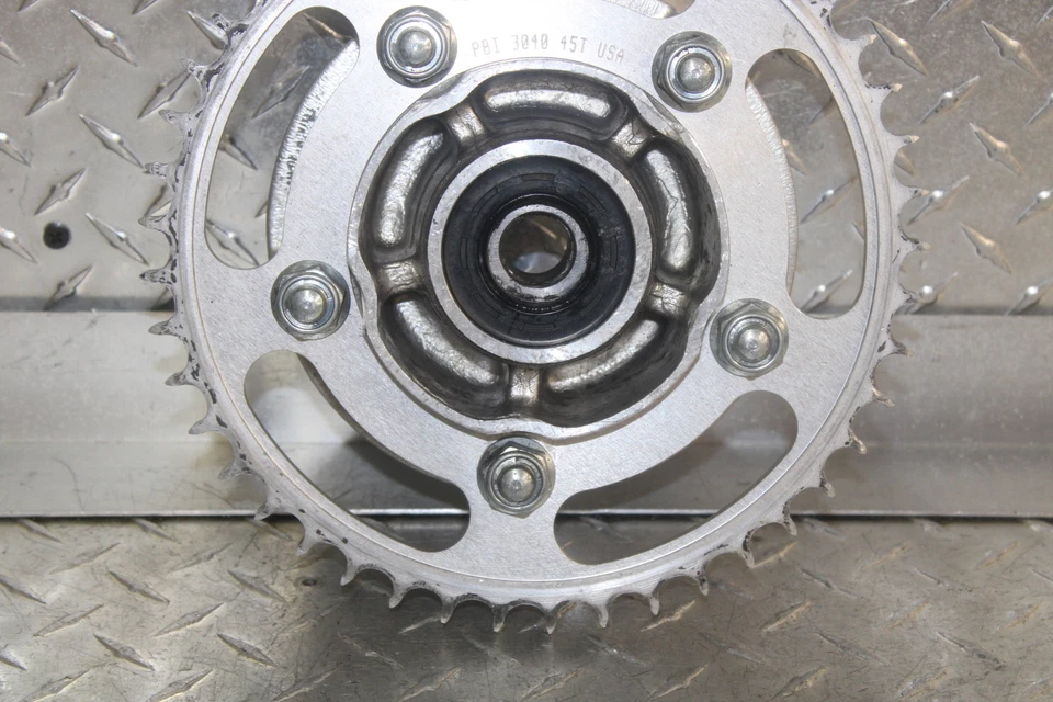 2000 HONDA CBR600F4 ЗАДНЯЯ ЗВЕЗДОЧКА 45T 42615-MAS-000 - Изображение 3 из 4