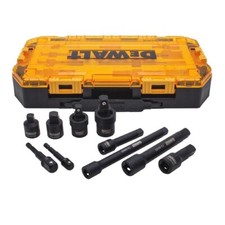 NEW DEWALT 10-Piece 3/8" and 1/2" Drive Accessory Kit (DWMT74741)