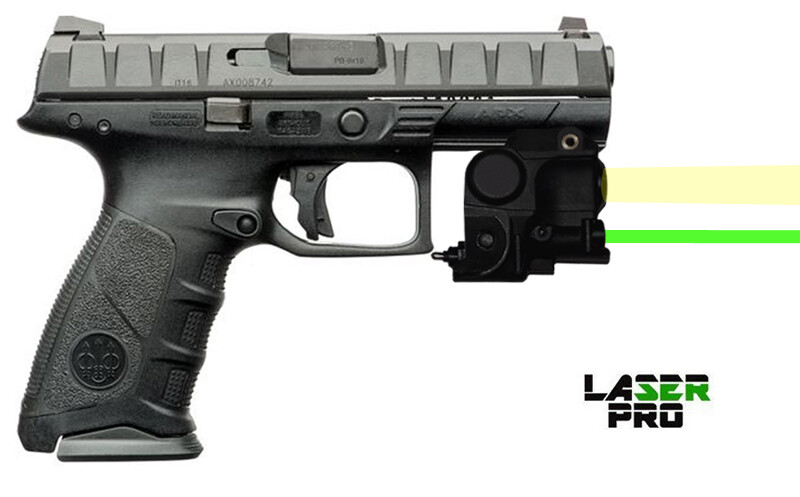 トイガン Beretta DS160 1*30 Ectronic Illuminated Green Laser & LED Light for Beretta Guns w/ a Rail: PX4 Storm, 92