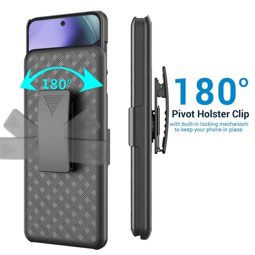 For Motorola Moto G Pure/G Stylus/G 5G Phone Case Belt Clip Holster Cover Case - Picture 6 of 6
