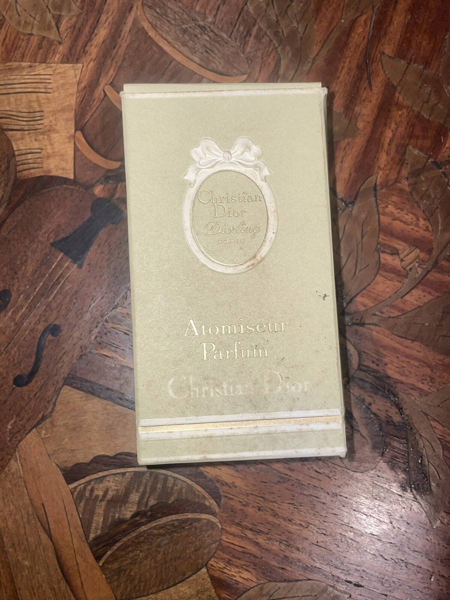 Rare Vintage Christian Dior Diorling Atomiseur Parfum 1/4 Oz. 7cc