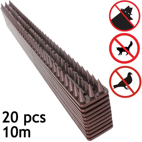 Garden Fence Wall Spikes Security Bird Cat Repellent Intruder Burglar Anti Climb - Picture 13 of 21