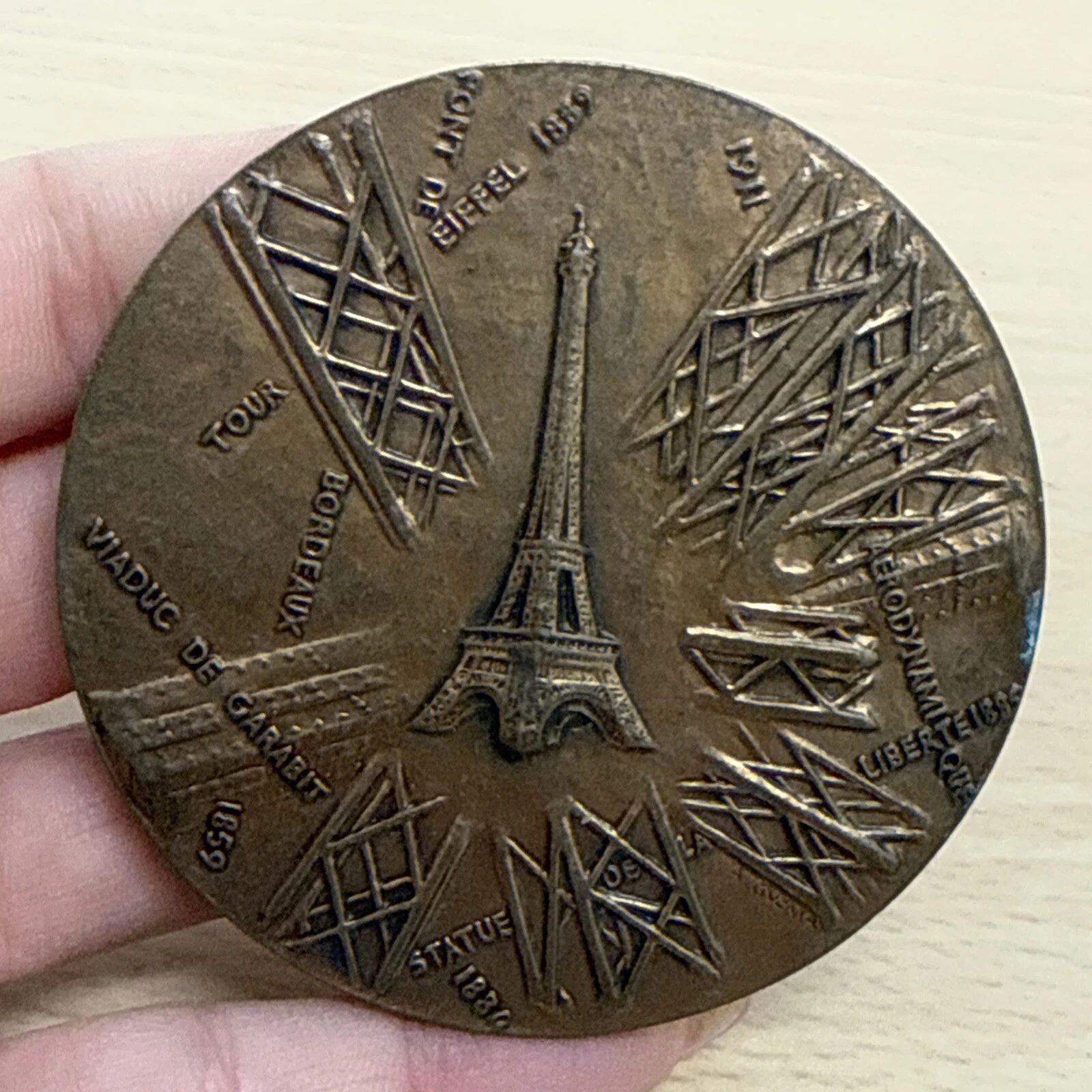 Médaille S.N.C.H 50è Congrès Paris 1996 En Bronze 