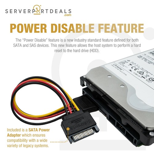 Disque dur d'entreprise WD Ultrastar DC HC530 14 To WUH721414ALE604 7,2 k tr/min SATA-3 3,5" - Photo 2/6