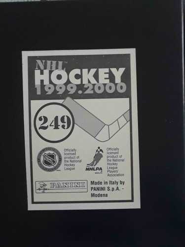 Panini NHL Hockey 1999 2000 99 00 ELIGE CUALQUIER PEGATINA CASI NUEVA/COMO NUEVA #201-360# - Imagen 91 de 297