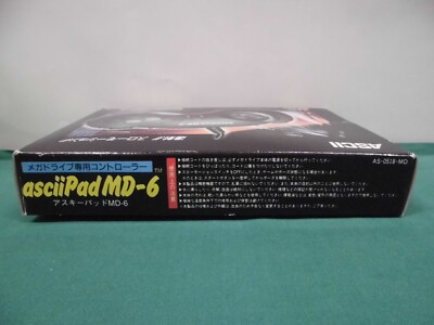 Mega Drive -- Ascii Pad MD-6 Controller Pad -- New!! Box. JAPAN