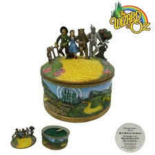 Vintage Ardleigh Elliott WIZARD OF OZ ‘We're Off To See The Wizard’ Music Box 95