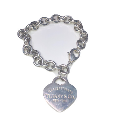 アクセサリー tiffany&co return to heart bracelet 925 925 Sterling Silver Heart Tag 