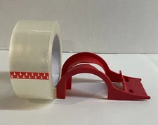 Clear Tape 2" x 330' With Refillable Dispenser New