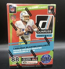 2021 Donruss Football Holiday Blaster Box - Factory Sealed