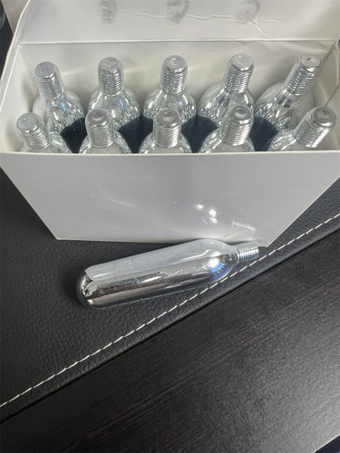 10x 16 gram CO2 cartridge 16g Threaded BIKE TIRE INFLATOR KEG charge 10-pack/box - Picture 3 of 6