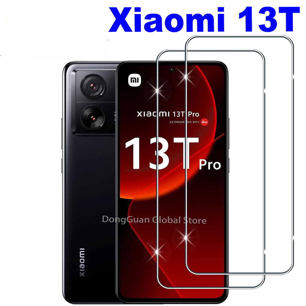 2PCS For Xiaomi 13T 13T Pro 13t Tempered Glass Film Cover Guard Screen Protector