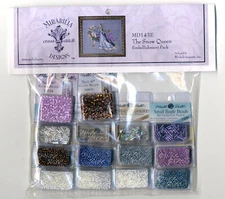 Cross Stitch ~ Mirabilia Embellishment Pack for The Snow Queen #MD143E