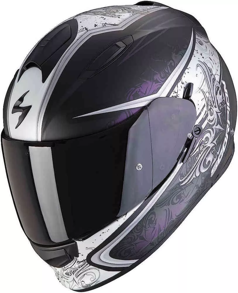 Casco Integral Mujer Moto Scorpion EXO 491 - Run Negro Cameleon Talla M  Helmet