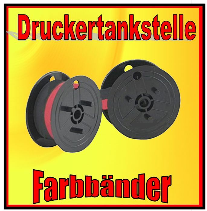 Farbband Gr. 51 / 24 Nylon bk/r 13mm x 6m für Canon Brother Sharp