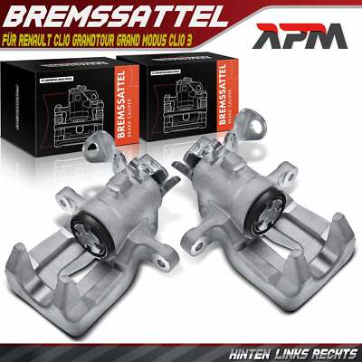 2x Bremssattel Hinten Links Rechts 34mm für Renault Clio 3 Grandtour Modus/Grand