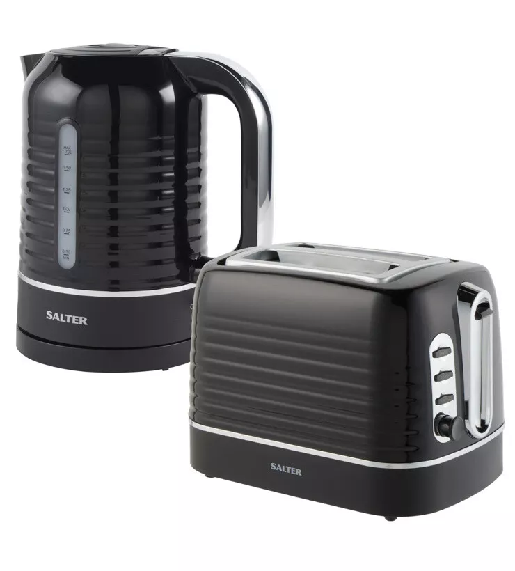 Kettle toaster clearance black