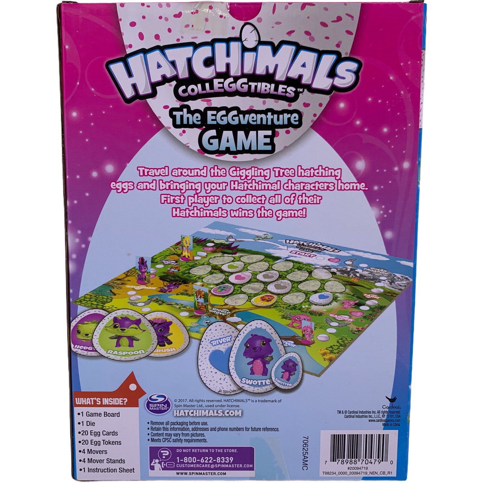 Kids Board Game, Hatchimals Colleggtibles The EGGventure Game | eBay
