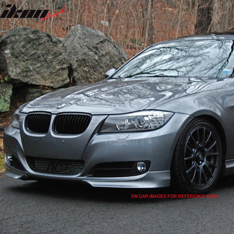 For 09-12 BMW E90 3-Series OE Style Front Bumper Lip Splitters