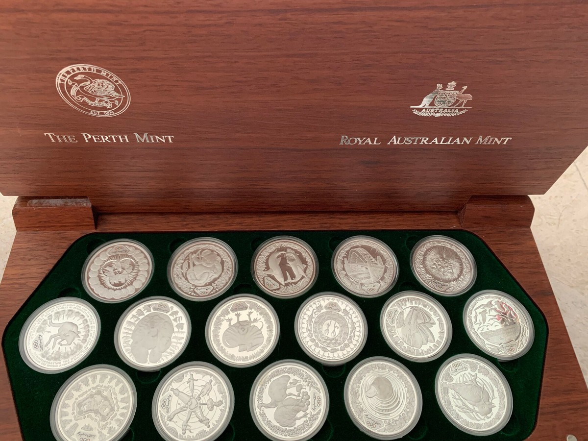 THE SYDNEY 2000 OLYMPIC SILVER COINS COLLECTION 16 COINS | eBay