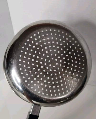 Vintage 8” Saladmaster Stainless Steel Steamer Strainer Insert With Lid USA - Picture 9 of 11