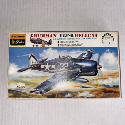 Bachman Fujimi Grumman F6F-5 Hellcat New Open Box