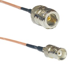 RG316 N FEMALE to BNC FEMALE RF Cable Rapid-SHIP LOT