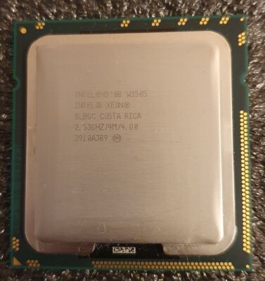 Intel Prozessor/CPU W3505 Dualcore CPU LGA 1366