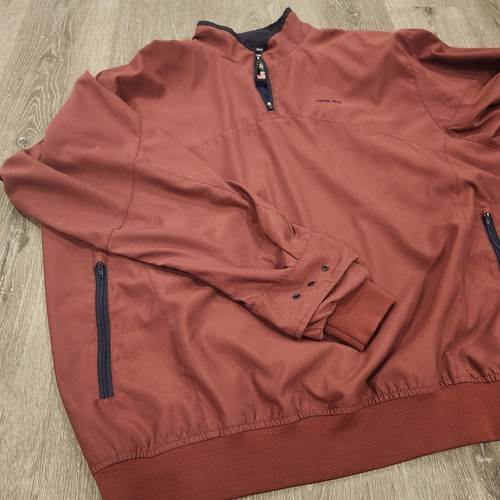 Zero Restriction Mens Wind Stopper M3 Windshirt Golf 1/4 Zip Jacket Size XL Red - Picture 16 of 16