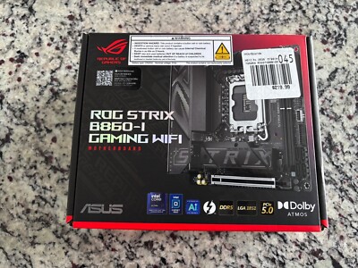 ASUS ROG Strix B860-I Gaming WiFi Mini-ITX Motherboard