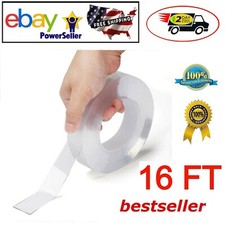 Double Sided Mounting Alien Tape Nano Tech Instantly Locks Without Screws 16 FT