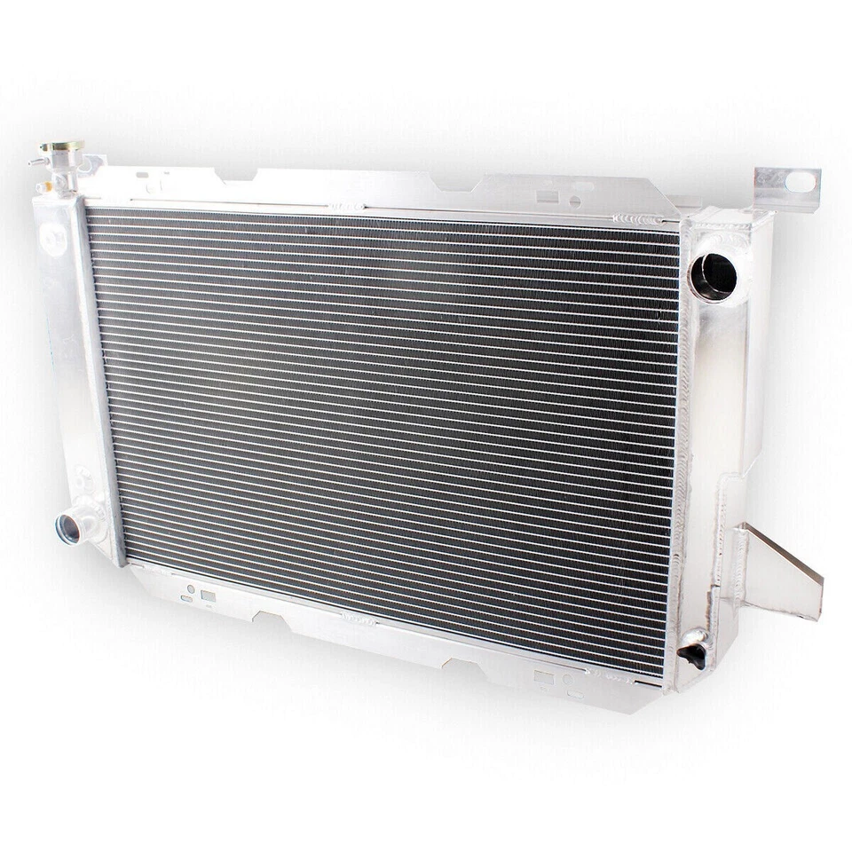 3 Row Aluminum Radiator For 1985-1997 Ford F-150 F-250 F-350 Bronco 5.0L 5.8L - Image 4 of 4