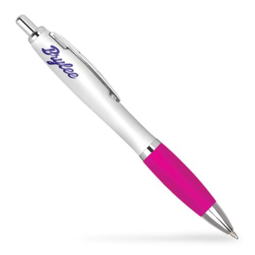 BRYLEE - Pink Ballpoint Pen Calligraphy Violet  #203490 - Imagen 1 de 6